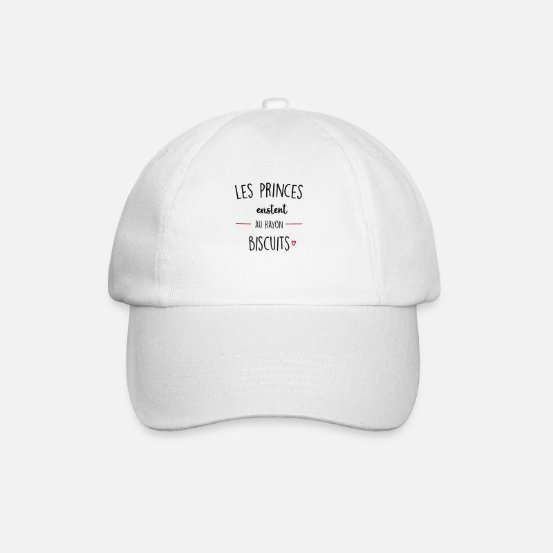 les princes - Casquette classique - blanc/blanc