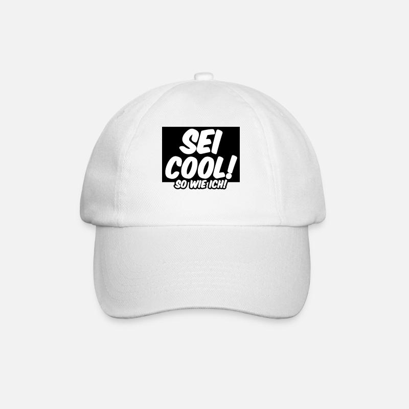 Cool Freunde Freundschaft Statement Sprüche - Baseballkappe - Weiß/Weiß