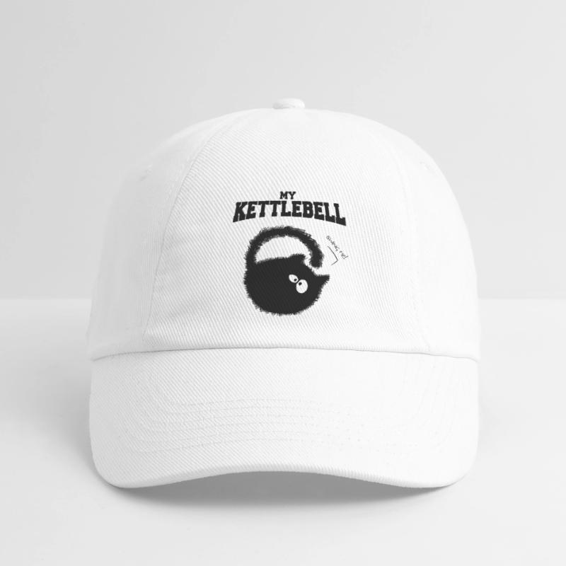 Meine Kettlebell oder Kitte .. Glocke. Baseballkappe