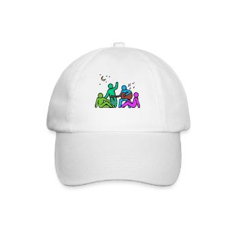 Best Friends Buddy Friendship - Baseball Cap - white/white - Front