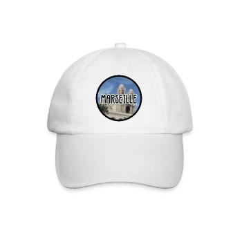 Marseille La Major - Casquette classique - blanc/blanc - Devant
