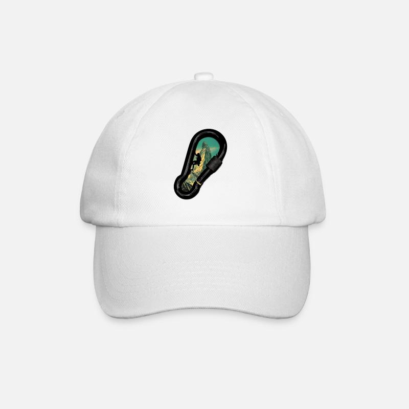 Klettern - Baseballkappe - Weiß/Weiß