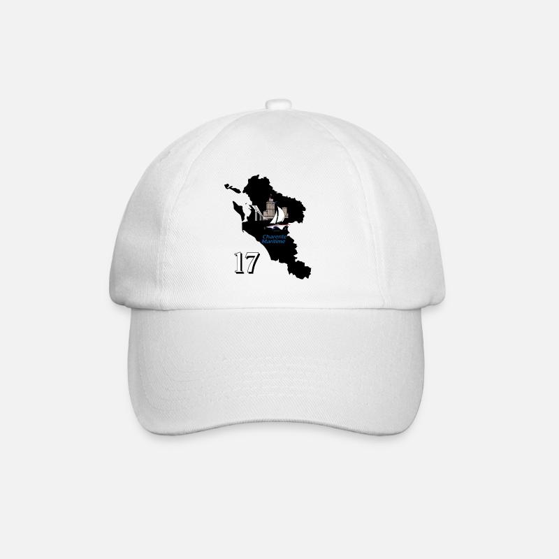 Charente-Maritime - Casquette classique - blanc/blanc