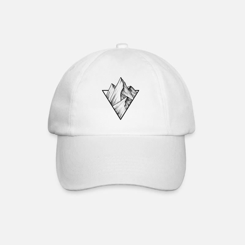 Passion escalade - Casquette classique - blanc/blanc