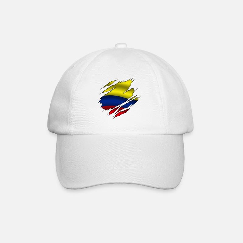 Colombie - Casquette classique - blanc/blanc