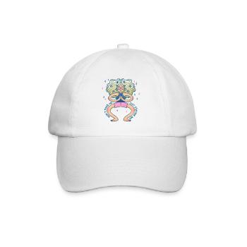 Yoga girl - Casquette classique - blanc/blanc - Devant