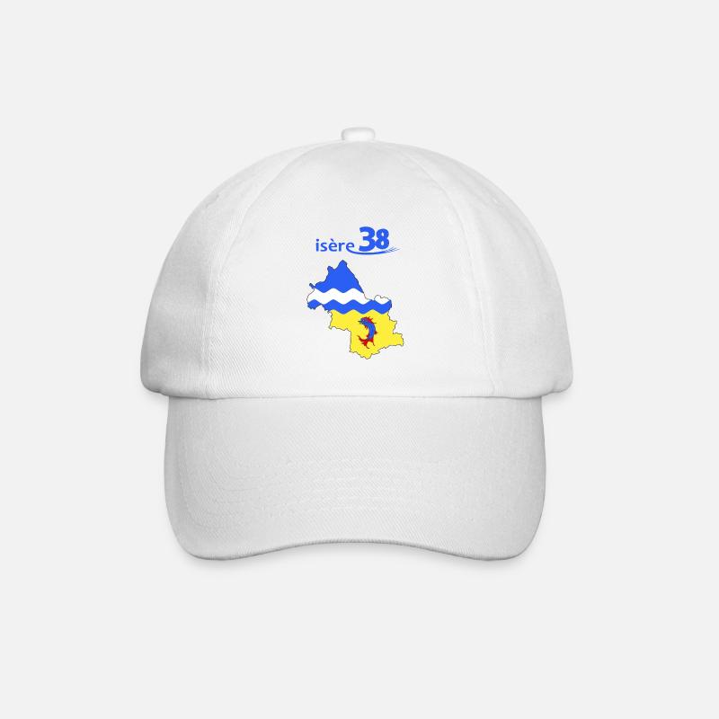 Isère - Casquette classique - blanc/blanc