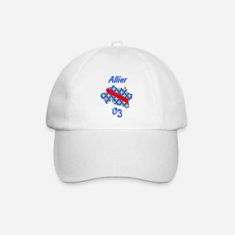 Allier - Casquette classique - blanc/blanc
