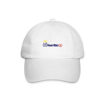 Haut-Rhin - Casquette classique - blanc/blanc - Devant