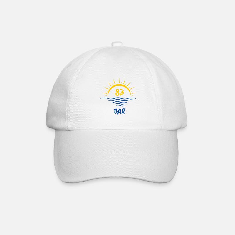 Var - Baseball Cap - white/white