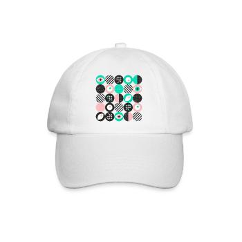 minimalisme audacieux l points l menthe & rose - Casquette classique - blanc/blanc - Devant