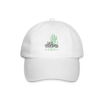 Papy vétéran - Casquette classique - blanc/blanc - Devant