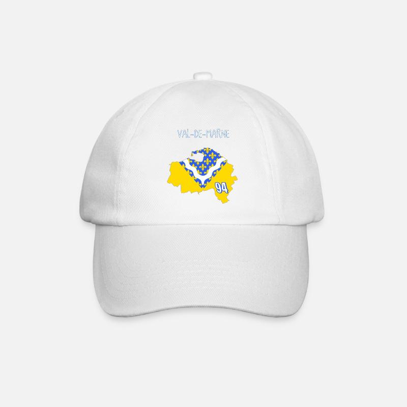 Val de marne - Casquette classique - blanc/blanc