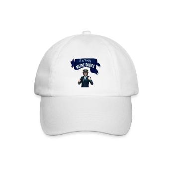 Es ist Freitag meine Dudes - Baseballkappe - Weiß/Weiß - Vorne