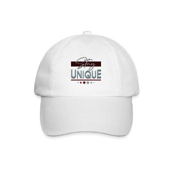 stay unique - Baseball Cap - white/white - Front