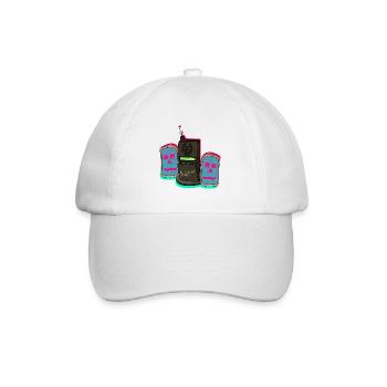 NOS4LINE - Casquette classique - blanc/blanc - Devant