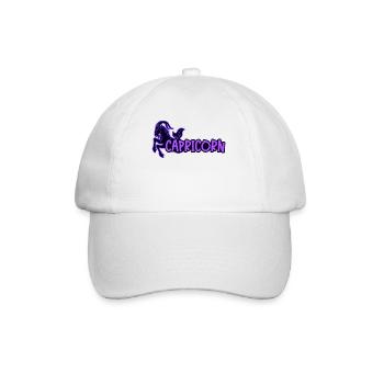Capricorn Saying Horoscope Zodiac Sign Sky - Baseball Cap - white/white - Front