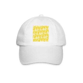 Peau d'animal avec style de couleur africaine - Casquette classique - blanc/blanc - Devant