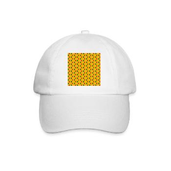 Motifs africains aux couleurs africaines - Casquette classique - blanc/blanc - Devant