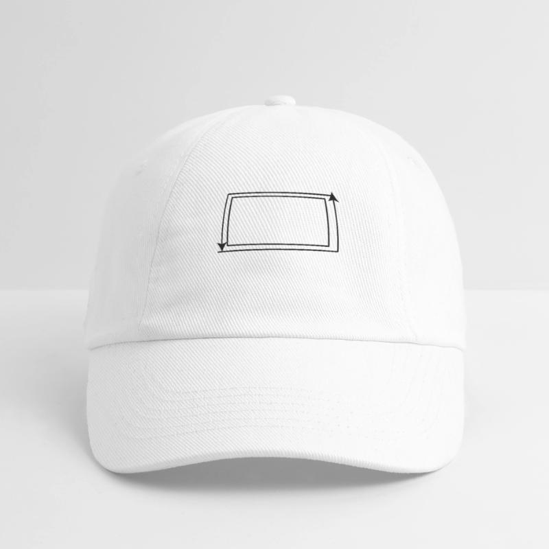 Arrows Rectangular Shape Background Baseball Cap