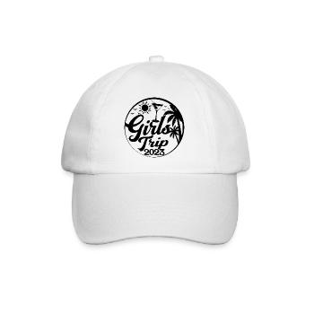 Girls Trip 2023 - Cool Girls Party Trip Vacances - Casquette classique - blanc/blanc - Devant