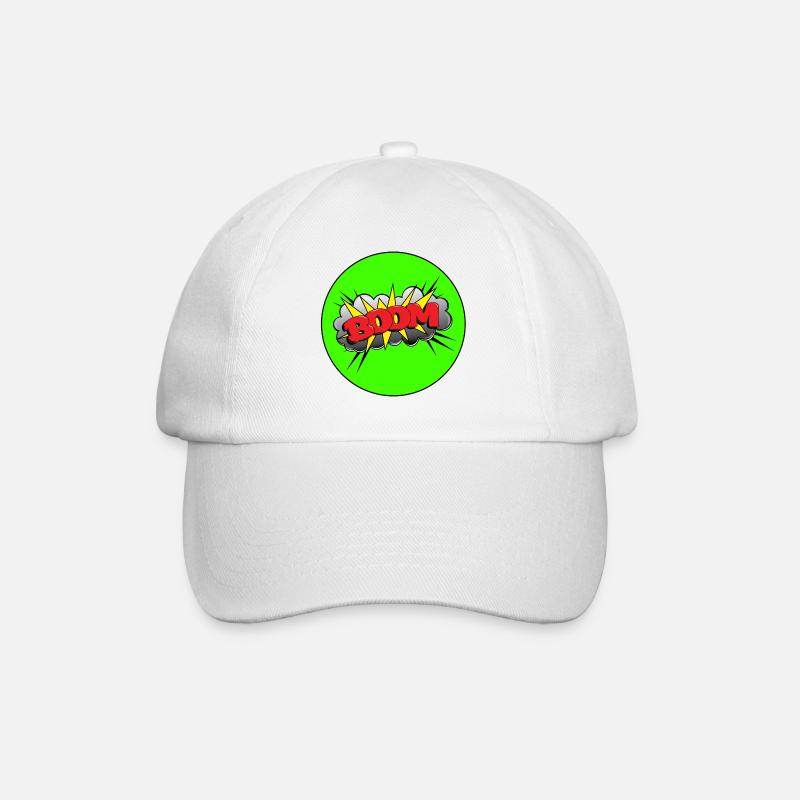 Boom - Casquette classique - blanc/blanc