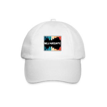 Belo Horizonte Brésil Skyline Silhouette Voyage So - Casquette classique - blanc/blanc - Devant