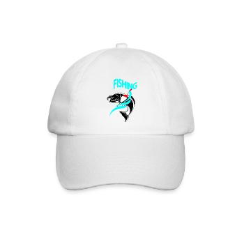Fishing - Casquette classique - blanc/blanc - Devant