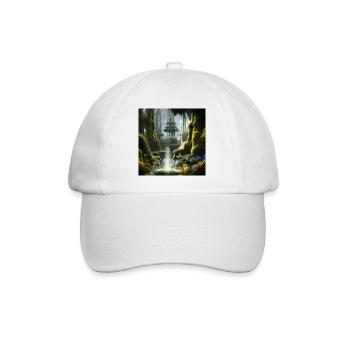 Paysage fantastique le matin. - Casquette classique - blanc/blanc - Devant