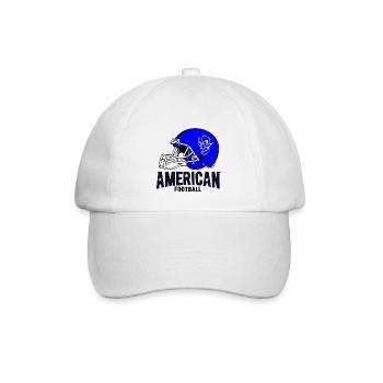 American football - Baseball Cap - white/white - Front
