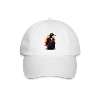 Costume portant canard - Casquette classique - blanc/blanc - Devant