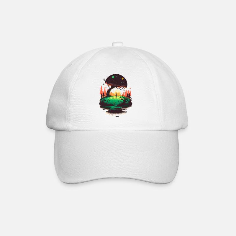 Explorateur extraterrestre - Casquette classique - blanc/blanc