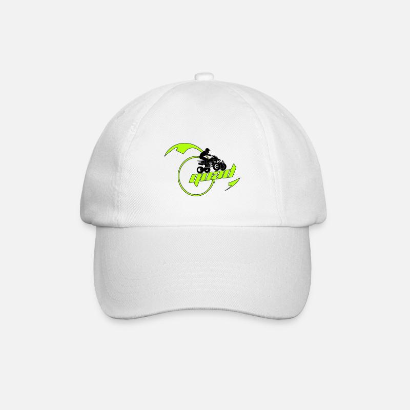 Quad - Casquette classique - blanc/blanc