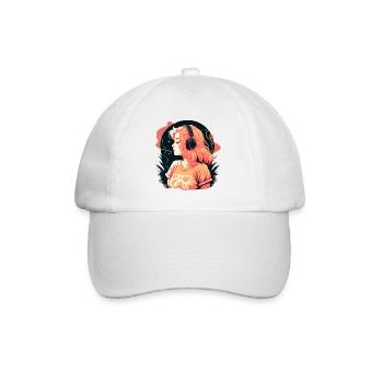 Cadeau - Casquette classique - blanc/blanc - Devant