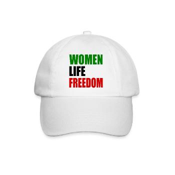 Women life freedom - Casquette classique - blanc/blanc - Devant