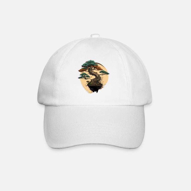 Bonsaï taillé - Casquette classique - blanc/blanc