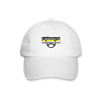 Chauffeur de bus - Casquette classique - blanc/blanc - Devant