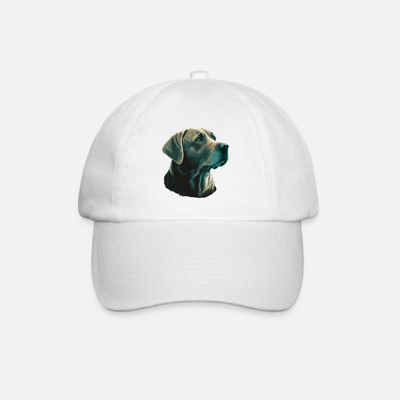 Labrador retriever brillant - Casquette classique - blanc/blanc
