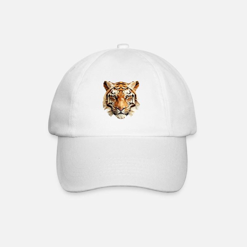 Tiger - Baseballkappe - Weiß/Weiß