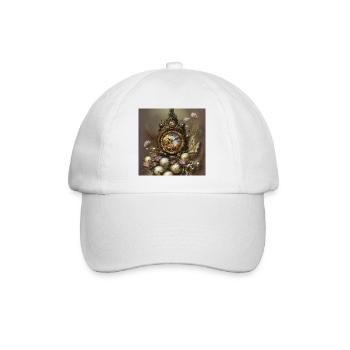 Die Steampunk-Ästhetik - Baseballkappe - Weiß/Weiß - Vorne