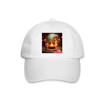 The Amazing Adventures of the Fairy and the Owl of - Baseball Cap - white/white - Front