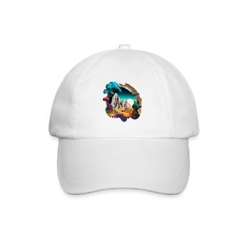 TRIPPY - Baseball Cap - white/white - Front