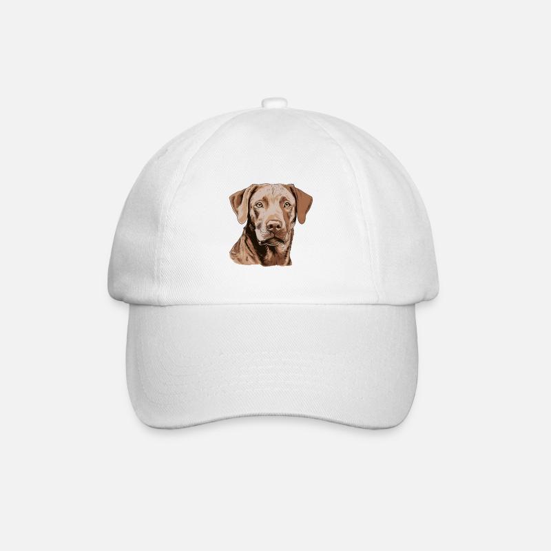 Chesapeake Bay Retriever - Baseballkappe - Weiß/Weiß
