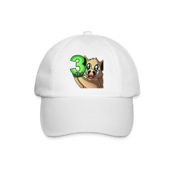 Dirty 3.0 - Baseballkappe - Weiß/Weiß - Vorne