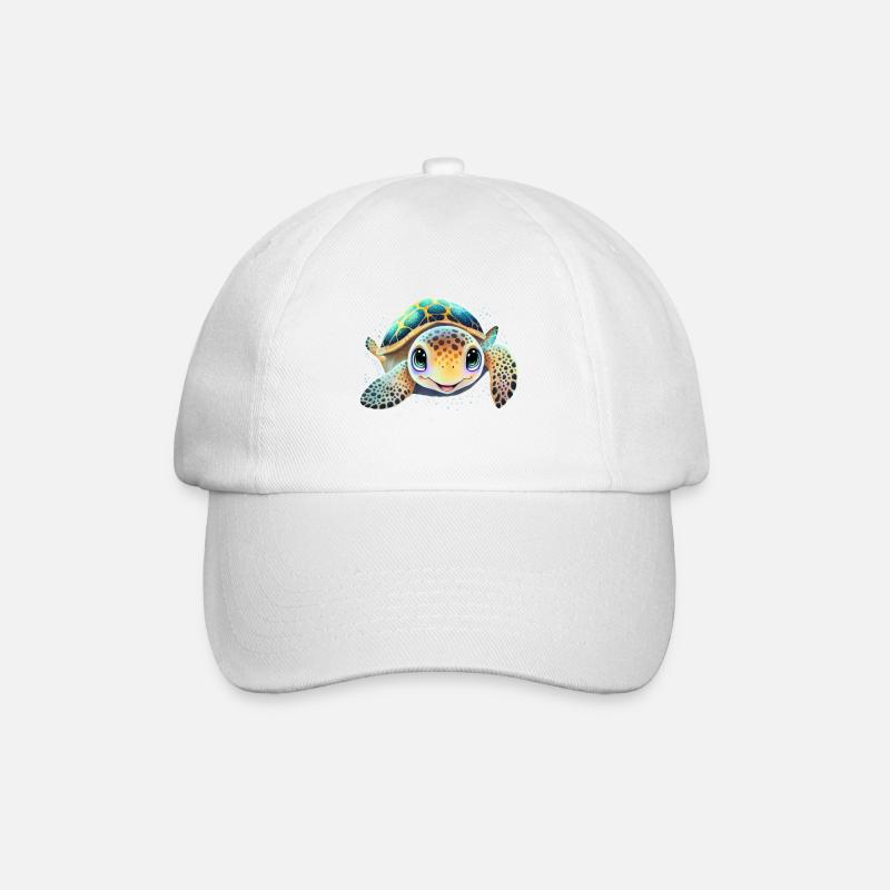 Tortue - Casquette classique - blanc/blanc