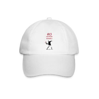 Réchauffement démocratique - Casquette classique - blanc/blanc - Devant