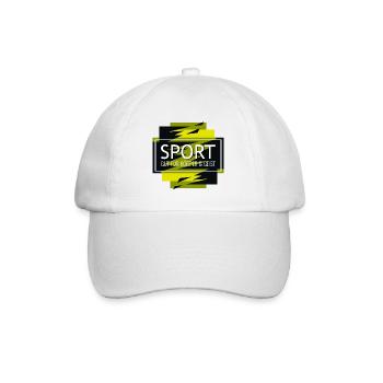 Sport 2023 2 - Baseballkappe - Weiß/Weiß - Vorne