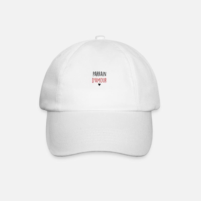 parrain2 - Casquette classique - blanc/blanc