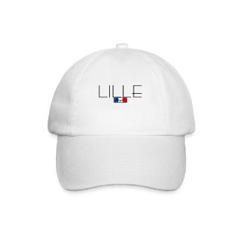 LILLE FRANCE HOLIDAY SUMMER PARTY (b) - Baseball Cap - white/white - Front