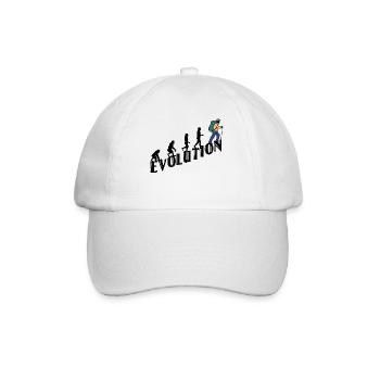 Randonnée Evolution Randonneur Randonnée Escalade - Casquette classique - blanc/blanc - Devant